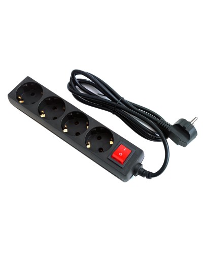 SP4B-218. Сетевой фильтр 4 розетки, 1,8м черный. 5bites в Ижевске