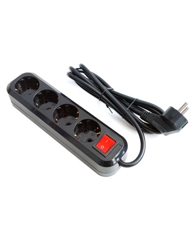 SP4B-318. Сетевой фильтр 4 розетки, 1,8м черный. 5bites в Ижевске