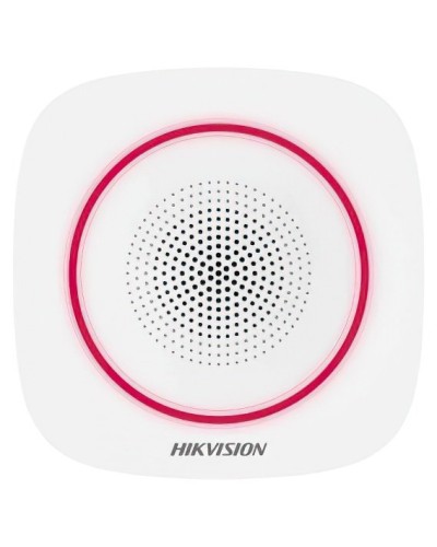 DS-PS1-II-WE(RU) Red Indicator. Оповещатель свето-звуковой радиоканальный. AX PRO Hikvision в Ижевске