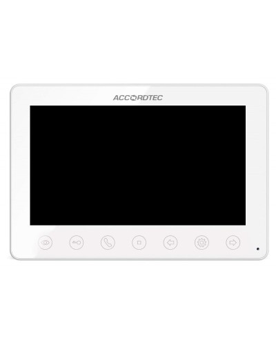 AT-VD751C/M K EXEL WH. Монитор домофона цветной с функцией «свободные руки». AccordTec в Ижевске