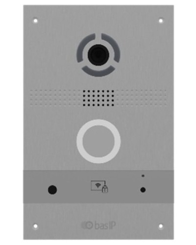 AV-08FB SILVER. Вызывная панель IP-домофона. BAS-IP в Ижевске
