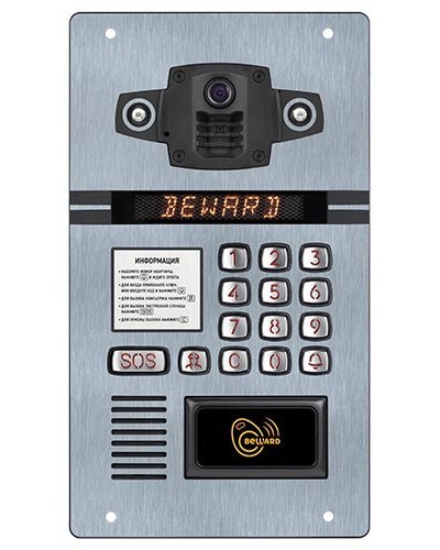 DKS15105. Вызывная панель подъездного IP-домофона. Beward в Ижевске