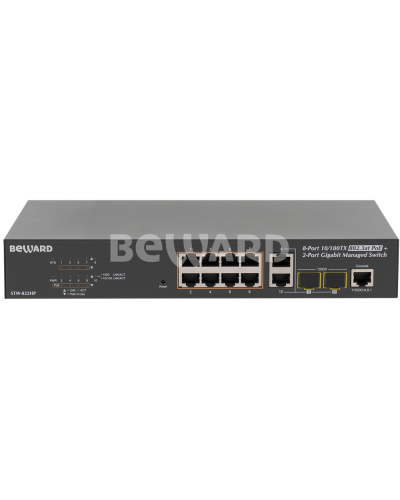 STW-822HP. Коммутатор 8-портовый. Beward в Ижевске