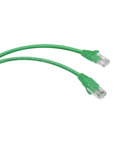 PC-UTP-RJ45-Cat.6-3m-GN (8687c), зелёный. Патч-корд медный. CABEUS в Ижевске