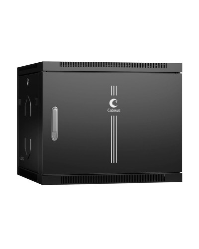 SH-05F-9U60/35m-BK (8611c). Шкаф телекоммуникационный 19 настенный 9U. CABEUS в Ижевске