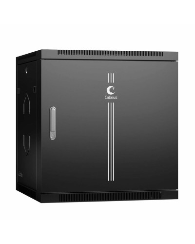 SH-05F-12U60/60m-R-BK (10744c). Шкаф телекоммуникационный 19 настенный 12U. CABEUS в Ижевске
