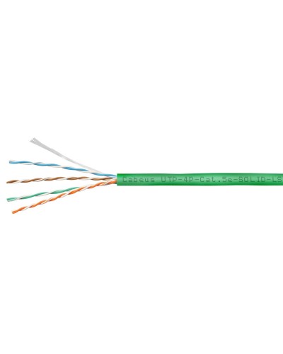 UTP-4P-Cat.5e-SOLID-LSZH-GN (9779c). Кабель «витая пара» (LAN) для структурированных систем связи. CABEUS в Ижевске