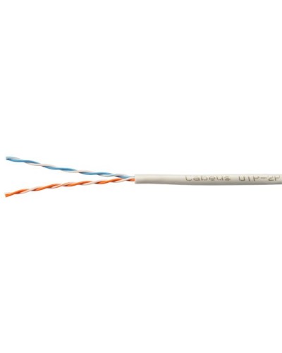UTP-2P-Cat.5e-SOLID-LSZH-GY-100 (11063c-5). Кабель «витая пара» (LAN) для структурированных систем связи. CABEUS в Ижевске