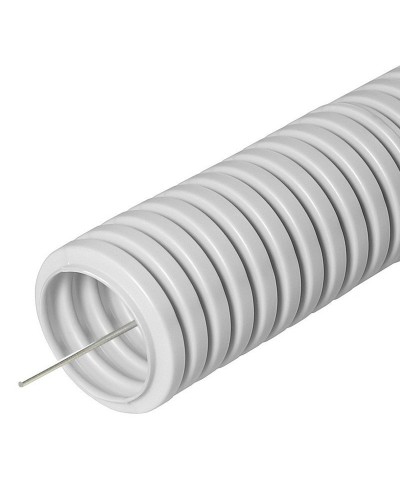FCPL-32-PVC-025-1-GY (11230c): Труба гофрированная гибкая, лёгкая с протяжкой в Ижевске