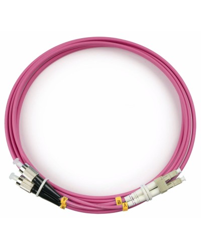 FOP-50-OM4-LC-FC-1m (9150c). Патч-корд оптический. CABEUS в Ижевске
