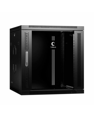 SH-05F-12U60/60-R-BK (10743c). Шкаф телекоммуникационный 19 настенный 12U. CABEUS в Ижевске