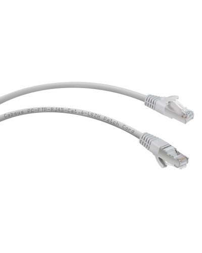 PC-FTP-RJ45-Cat.6-1m-LSZH (7908c), серый. Патч-корд медный. CABEUS в Ижевске