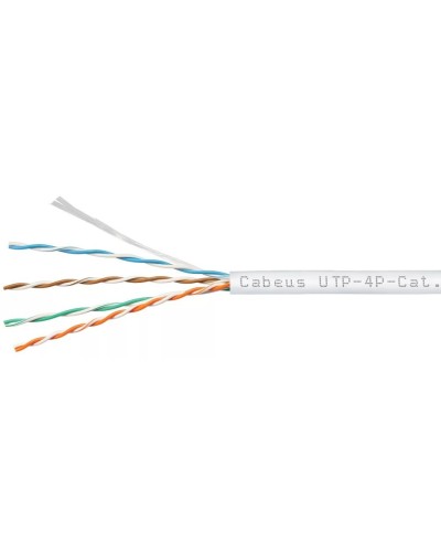 UTP-4P-Cat.5e-SOLID-LSZH-GY (9776c). Кабель «витая пара» (LAN) для структурированных систем связи. CABEUS в Ижевске