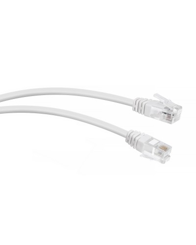 PC-TEL-RJ12-3m (7890c), белый. Патч-корд медный. CABEUS в Ижевске