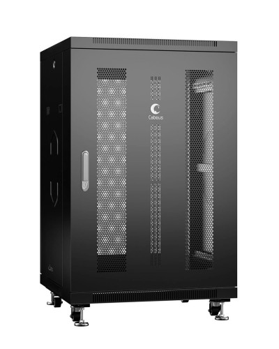 ND-05C-22U60/100-BK (8532c). Шкаф телекоммуникационный 19 напольный 22U. CABEUS в Ижевске