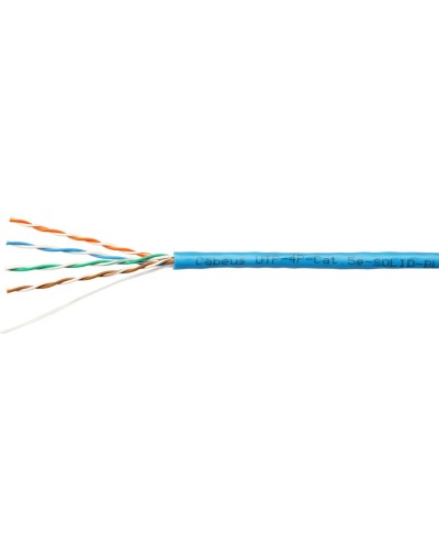 UTP-4P-Cat.5e-SOLID-BL (7248c). Кабель «витая пара» (LAN) для структурированных систем связи. CABEUS в Ижевске