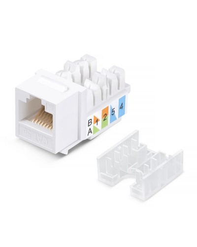 KJ-RJ45-Cat.5e-90-SW (10100c): Вставка Keystone Jack RJ-46 в Ижевске
