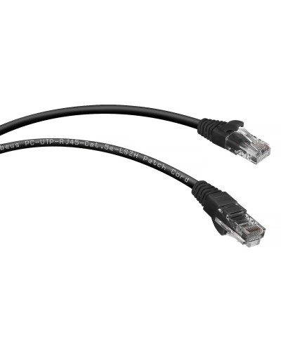 PC-UTP-RJ45-Cat.5e-5m-BK-LSZH (9541c), чёрный. Патч-корд медный. CABEUS в Ижевске