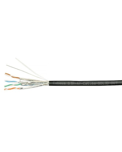 STP-4P-Cat.6a-SOLID-OUT-LSZH-UV (7198c). Кабель «витая пара» (LAN) для структурированных систем связи. CABEUS в Ижевске