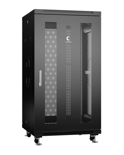 ND-05C-22U60/60-BK (8549c). Шкаф телекоммуникационный 19 напольный 22U. CABEUS в Ижевске