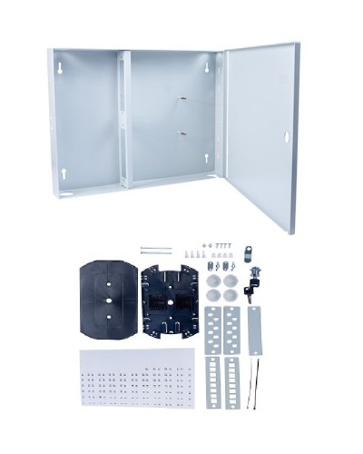FO-WL-16-SC/2LC/FC/ST-FP-K (12302c). Бокс оптический настенный. CABEUS в Ижевске