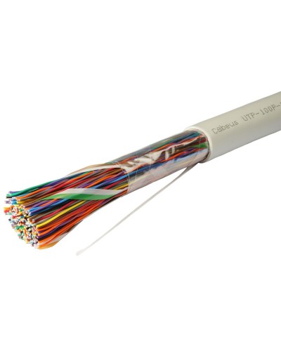 UTP-100P-Cat.3-IN (7284c). Кабель «витая пара» (LAN) для структурированных систем связи. CABEUS в Ижевске