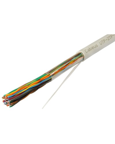 UTP-25P-Cat.3-IN (7279c). Кабель «витая пара» (LAN) для структурированных систем связи. CABEUS в Ижевске