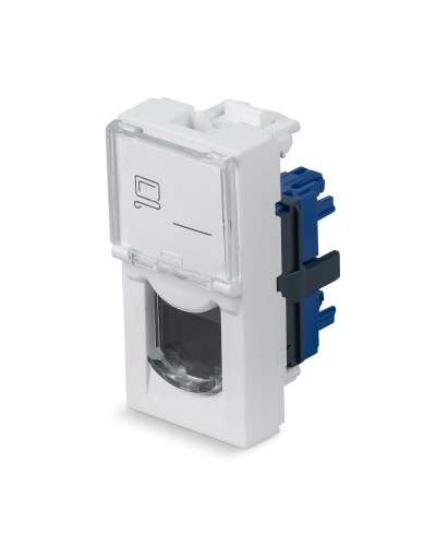 KJ-RJ45-Cat.6-180T-FP-L-22,5 (11840c): Вставка Keystone Jack RJ-45 в Ижевске