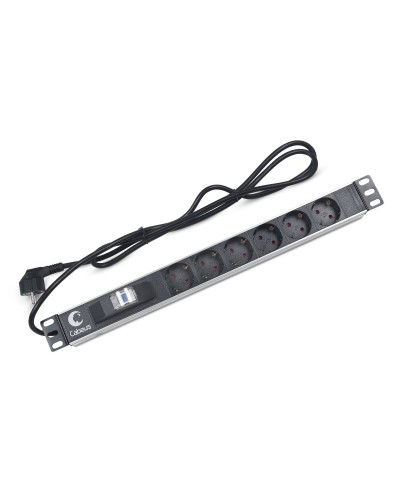 PDU-6P-B-2EU (7292c). Блок розеток 19. CABEUS в Ижевске