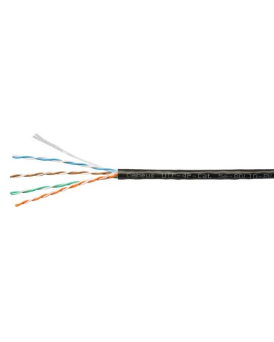 UTP-4P-Cat.5e-SOLID-BK-100 (7252c-5). Кабель «витая пара» (LAN) для структурированных систем связи. CABEUS в Ижевске
