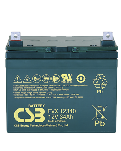 CSB EVX 12340. Аккумулятор герметичный свинцово-кислотный. CSB в Ижевске
