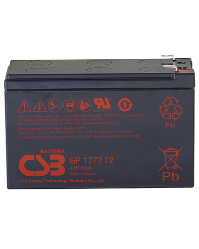 CSB GP 1272(25W). Аккумулятор герметичный свинцово-кислотный. CSB в Ижевске