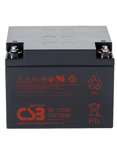 CSB GP 12260. Аккумулятор герметичный свинцово-кислотный. CSB в Ижевске