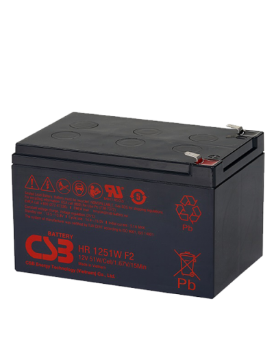 CSB HR 1251W. Аккумулятор герметичный свинцово-кислотный. CSB в Ижевске