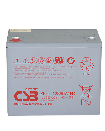 CSB XHRL 12360W FR. Аккумулятор герметичный свинцово-кислотный. CSB в Ижевске