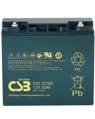 CSB EVX 12200. Аккумулятор герметичный свинцово-кислотный. CSB в Ижевске