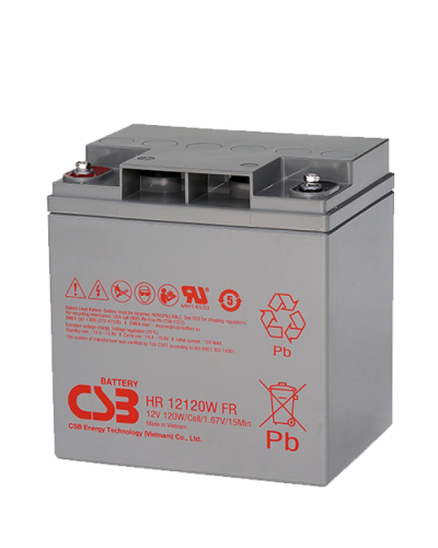 CSB HR 12120W FR. Аккумулятор герметичный свинцово-кислотный. CSB в Ижевске