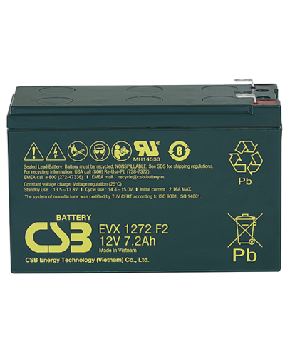 CSB EVX 1272. Аккумулятор герметичный свинцово-кислотный. CSB в Ижевске