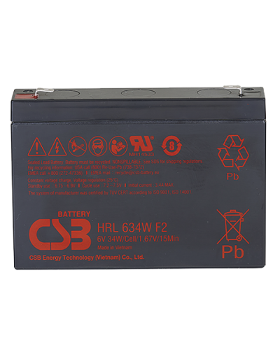 CSB HRL 634W FR. Аккумулятор герметичный свинцово-кислотный. CSB в Ижевске