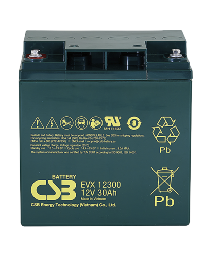 CSB EVX 12300. Аккумулятор герметичный свинцово-кислотный. CSB в Ижевске