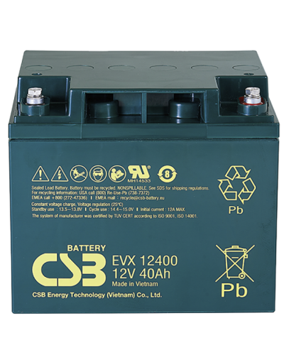 CSB EVX 12400. Аккумулятор герметичный свинцово-кислотный. CSB в Ижевске