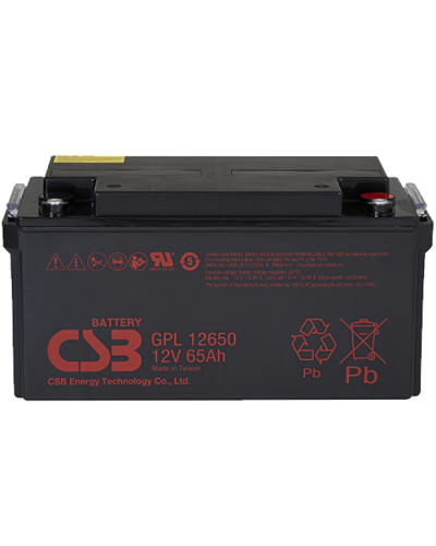 CSB GPL 12650. Аккумулятор герметичный свинцово-кислотный. CSB в Ижевске
