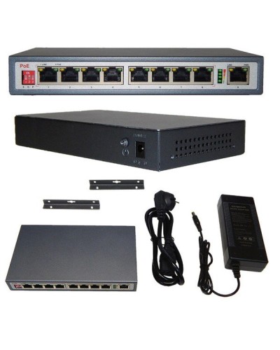 CO-SWP9C. Коммутатор 8-портовый  Gigabit Ethernet с PoE. ComOnyx в Ижевске