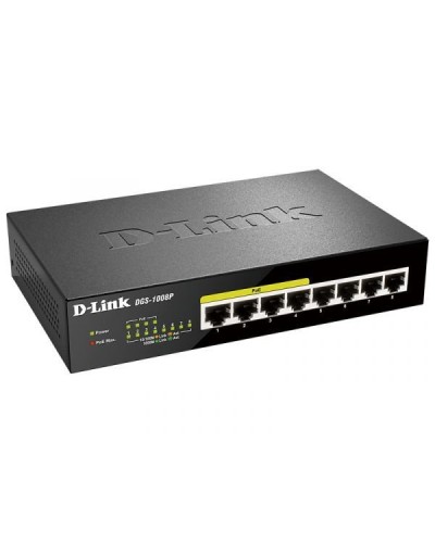 DGS-1008P/E1A. Коммутатор. D-Link в Ижевске