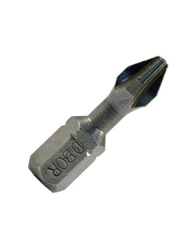 Биты Ph1x25 мм, Torsion, C 6,3 (10шт) (D-T-PH01-025-010). Биты фрезерованные. D.BOR в Ижевске