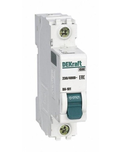 ВА-101 1P 25А 4,5кА (11056DEK). Автоматический выключатель. DEKraft в Ижевске