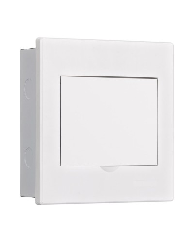 Корпус ЩРВ-М 6 модулей IP41 встраиваемый белая дверь (31101DEK). Корпус пластиковый. DEKraft в Ижевске
