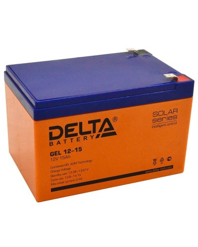 Delta GEL 12-15. Аккумулятор герметичный свинцово-кислотный. Delta в Ижевске