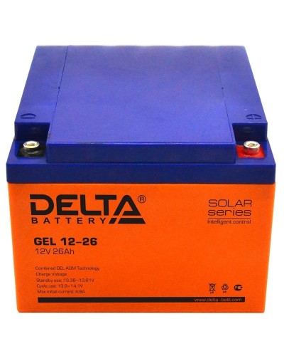 Delta GEL 12-26. Аккумулятор герметичный свинцово-кислотный. Delta в Ижевске