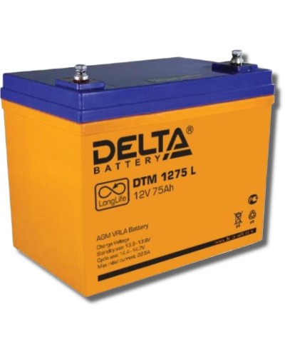 Delta DTM 1275 L. Аккумулятор герметичный свинцово-кислотный. Delta в Ижевске